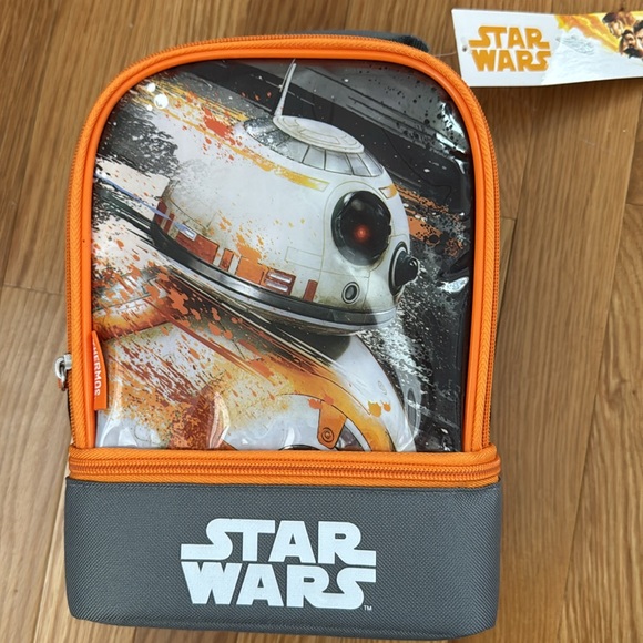 Thermos Dual Compartment Insulated Lunch Box Disney Star Wars BB-8 - Picture 2 of 11